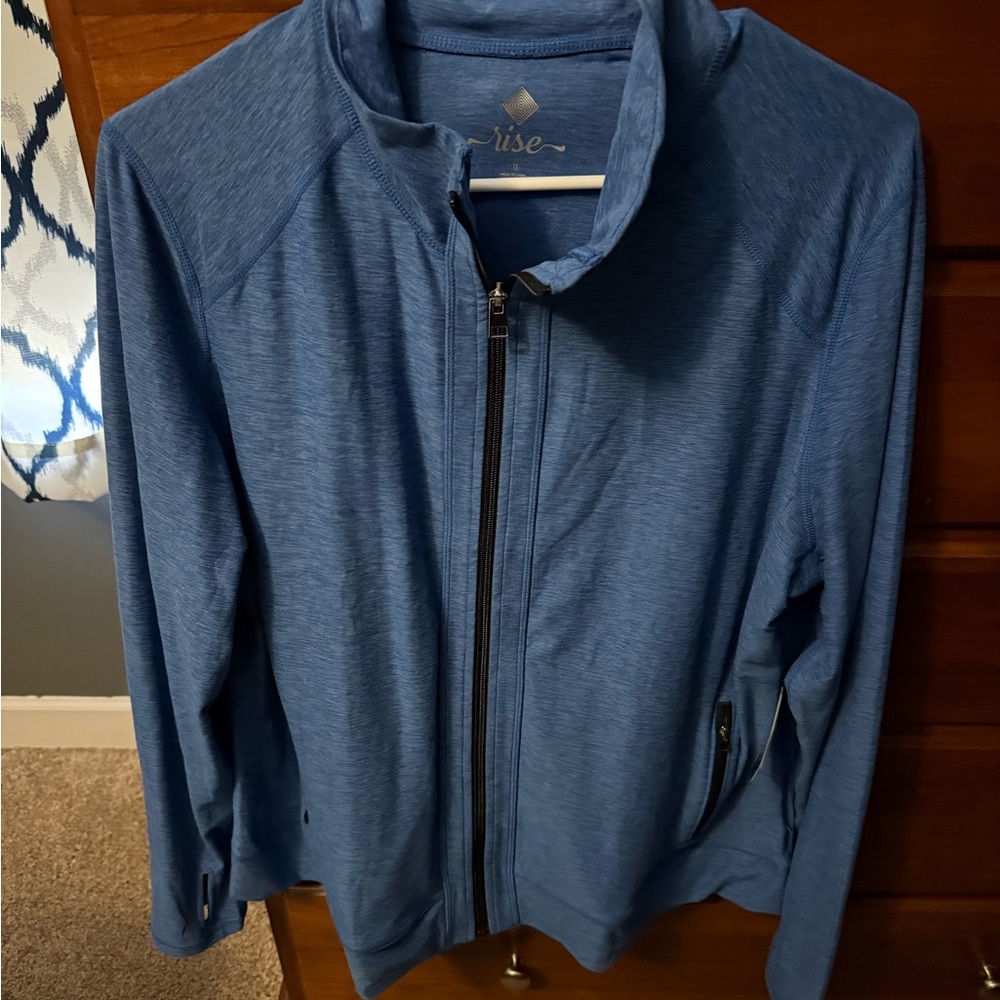 LuLaRoe Blue Women's Jacket Rise Collection